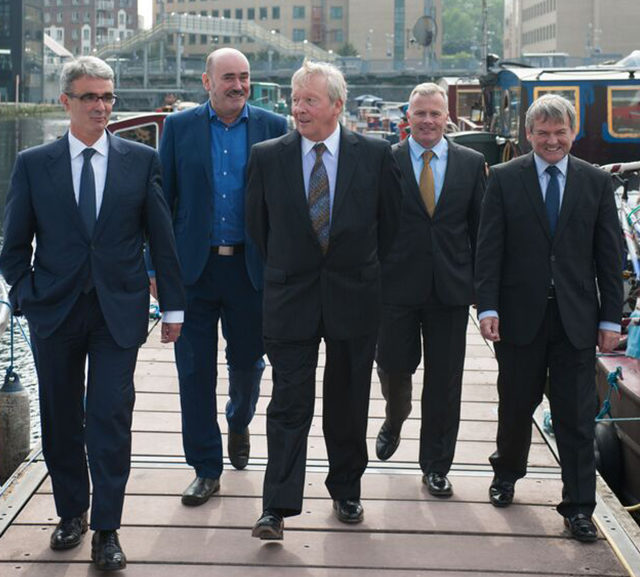 (L to R) John King, Shane Gillece, Eric Kinsella, Stephen McCabe, Jim Curley