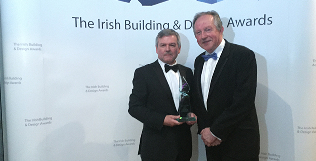 Jim Curley, Group Chief Executive (JEG), with Tom Parlon, Director General (CIF)