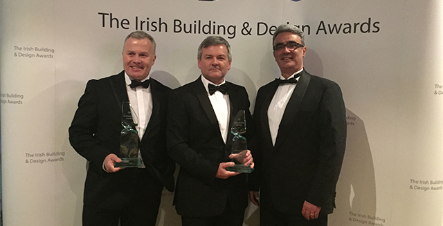 Stephen McCabe, Group Director Electrical (JEG), Jim Curley, Group Chief Executive (JEG), John King, Group Financial Controller and Group Director (JEG)